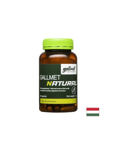 Волска жлъчка 125 мг х 30 капсули GALLMET | Ox Bile