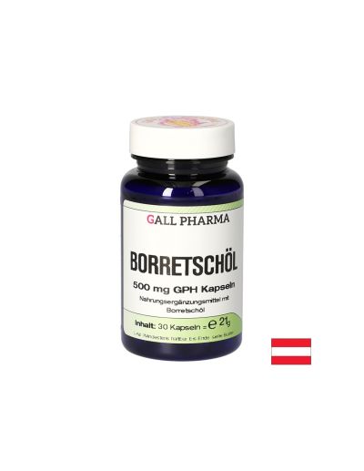 Масло от Пореч + Витамин Е х 30 капсули GALL PHARMA | Borago Oil & Vitamin E