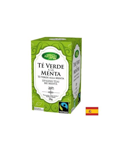 Зелен чай с мента БИО х 20 пакетчета Herbes del Moli Artemis