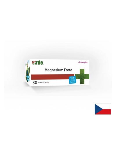 Магнезий 187.5 мг + Витамини Б-комплекс х 30 таблетки VIRDE | Magnesium & B-Complex