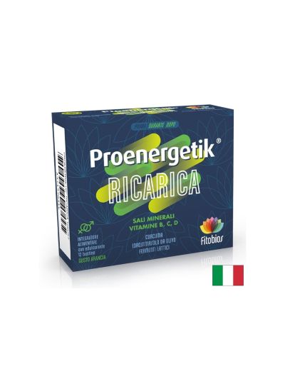 ПРОЕНЕДЖЕТИК Калий + Магнезий + Витамин Ц х 12 сашета FITOBIOS | Proenergetik