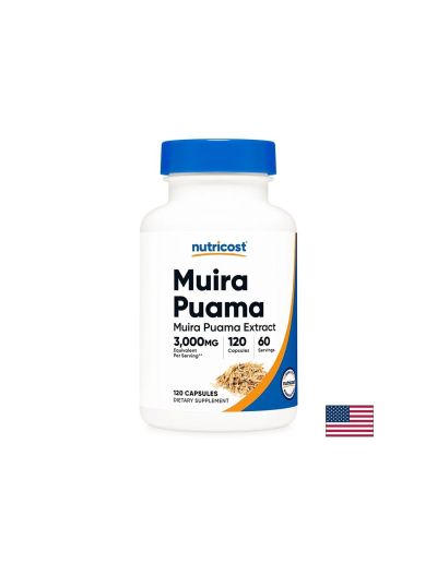 Муира Пуама екстракт 150 мг х 120 капсули Nutricost