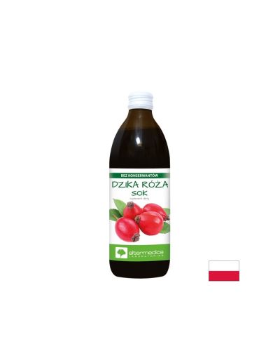 Сок от шипка + Витамин Ц х 500 мл ALTER MEDICA | Rose hip juice