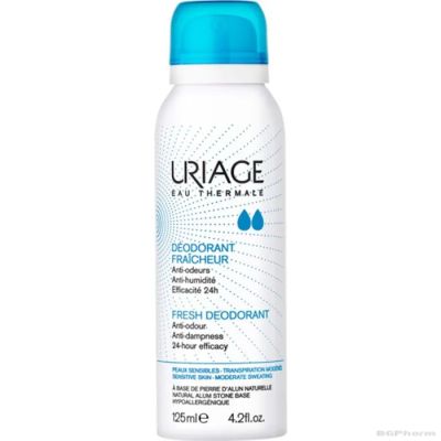 ЮРИАЖ Дезодорант аерозол спрей против изпотяване 2 х 125 мл ПРОМО КОМПЛЕКТ | URIAGE Deodorant