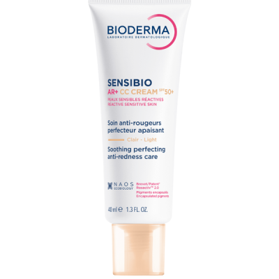 Биодерма СЕНСИБИО AR+ CC SPF50+ оцветен крем за лице 40 мл | Bioderma Sensibio AR