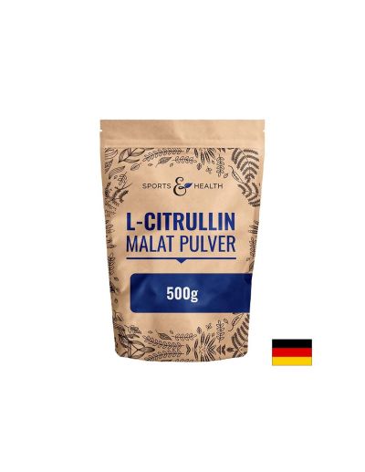 Л-Цитрулин малат 6000 мг на прах 500 гр Sports & Health Solutions | L-Citrulline malate