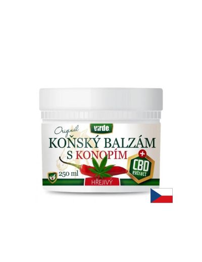 Конски балсам с конопено масло и CBD гел х 250 мл VIRDE