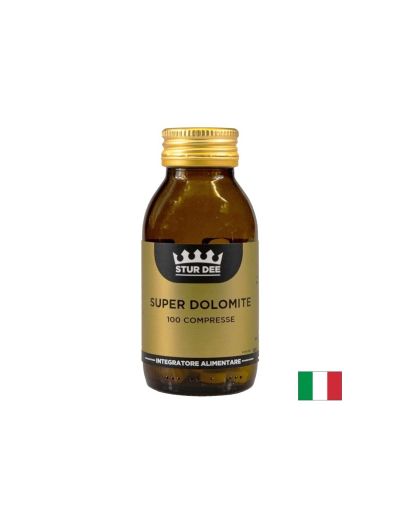СУПЕР ДОЛОМИТ Калций + Витамини Д3 и А х 100 таблетки AESSERE | Super Dolomite