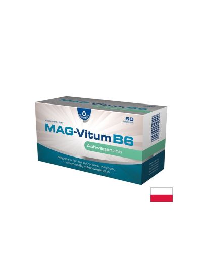 Магнезий 100 мг + Ашваганда 80 мг + Витамин Б6 х 60 таблетки Oleofarm