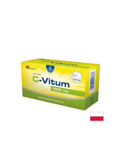 Витамин Ц 1000 мг х 60 капсули Oleofarm | Vitamin C