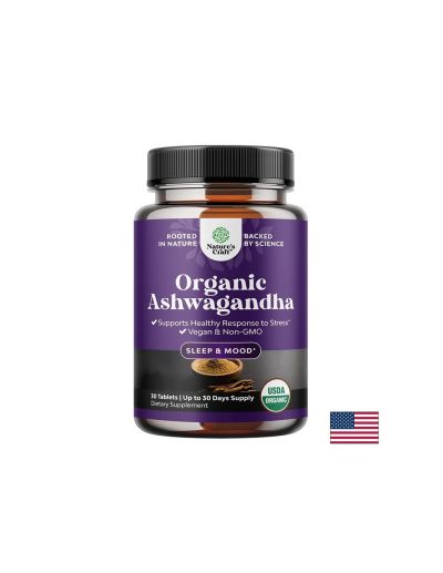 Ашваганда + черен пипер х 30 таблетки Nature's Craft | Ashwagandha & Black Pepper