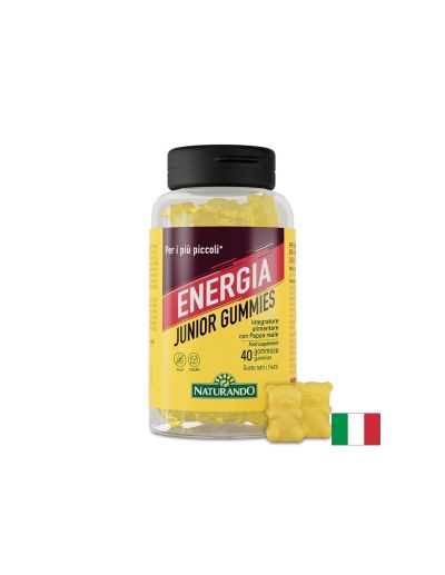 ЕНЕРГИЯ ДЖУНИЪР Формула за имунитет и тонус за деца х 40 желирани таблетки Naturando | Energia Junior