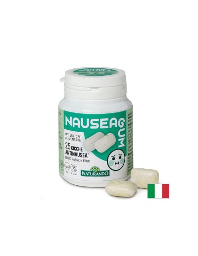 Дъвки против гадене и повръщане при пътуване х 25 броя Naturando | Nausea Gum