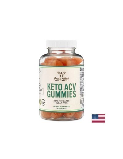 Ябълков оцет + хром х 60 желирани таблетки Double Wood | Apple cider vinegar & Chromium