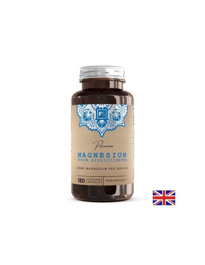 Магнезий бисглицинат ( хелат ) 250 мг х 180 капсули Focus Supplements | Magnesium bisglycinate