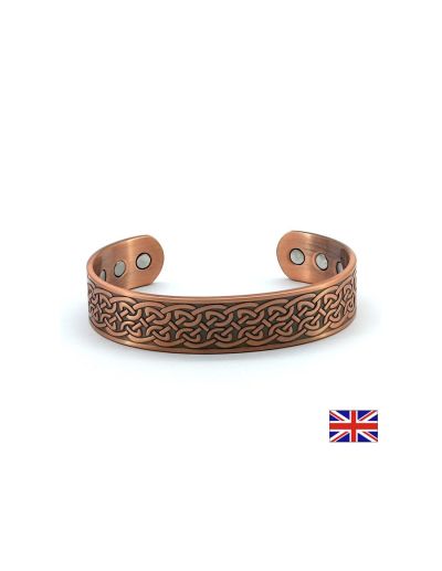 Магнитна гривна Келтска плетка за хармония и стил, размер M Power Health