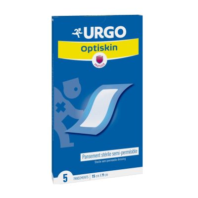 УРГО ОПТИСКИН Водоустойчив пластир 15 / 9 см х 5 броя | URGO Optiskn