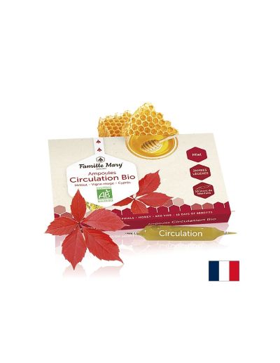 Био ампули за подобряване на кръвообращението х 10 бр Famille Mary | Ampoules circulation bio