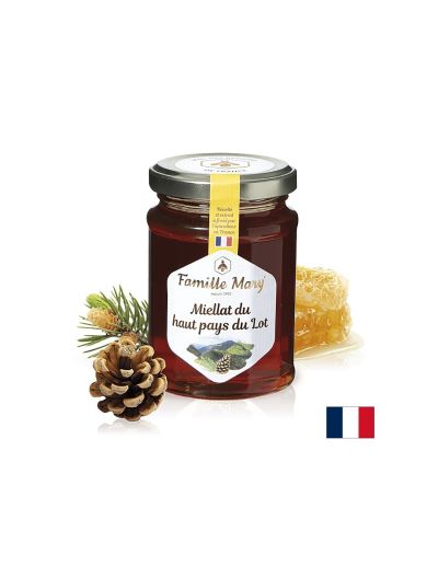 Пчелен мед Медена роса от Лот (Франция) х 230 гр Famille Mary