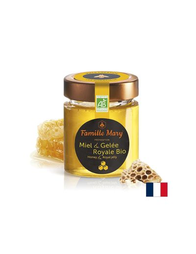 Акациев мед + пчелно млечице БИО х 170 гр Famille Mary | Acacia honey & Royal jelly