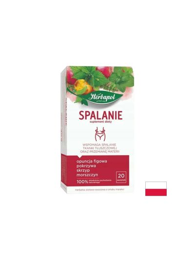 Чай за топене на мазнините с опунция и глухарче х 20 филтъра HERBAPOL