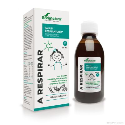 А РЕСПИРАР БИЕН сироп при кашлица за деца 1+ 150мл СОРИА НАТУРАЛ | A RESPIRAR BIEN syrup 150ml SORIA NATURAL