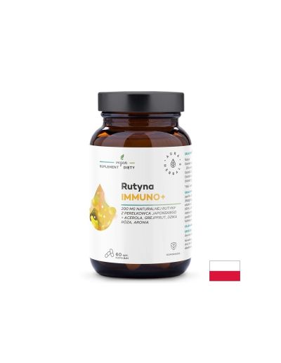 Рутин + Ацерола + Шипка + Арония х 60 капсули Aura Herbals | Rutin, Acerola, Rose hip & Aronia