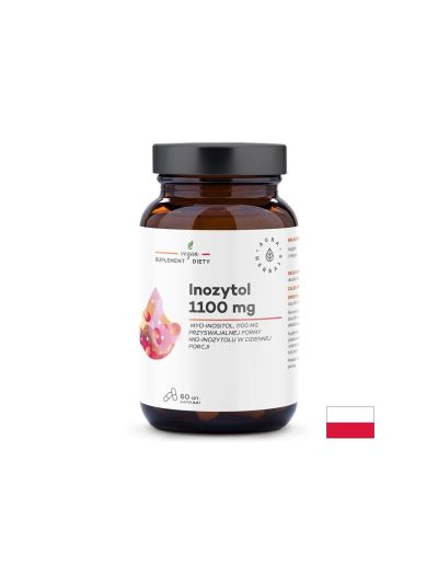 Мио-инозитол 550 мг х 60 капсули Aura Herbals | Myo-inositol