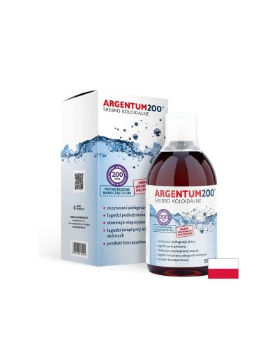 Колоидно сребро 200 ppm х 500 мл Aura Herbals | Colloidal silver