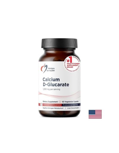 Калциев Д-глюкарат 600 мг х 60 капсули Designs For Health | Calcium D-Glucarate