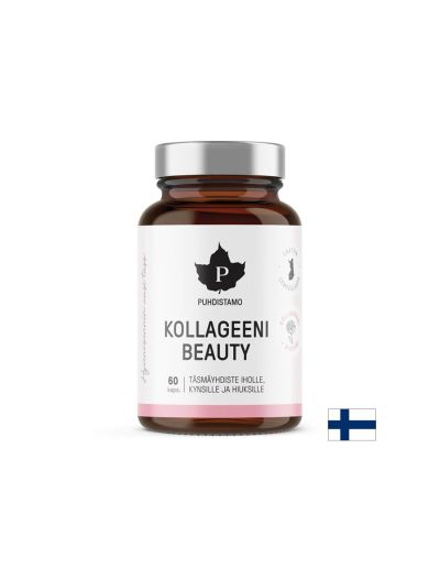 КОЛАГЕН БЮТИ Формула с колагенови пептиди х 60 капсули PUHDISTAMO | Collagen Beauty