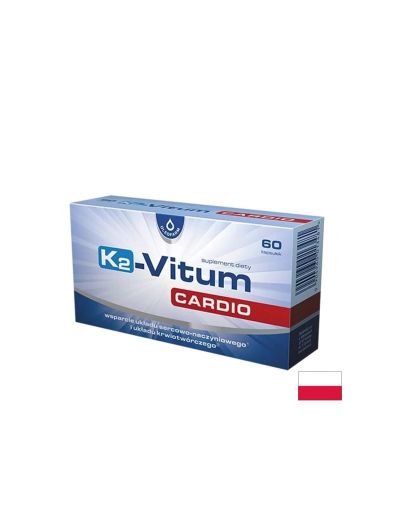 Витамин К2 + Калий + Магнезий х 60 капсули Oleofarm | Vitamin K2, Potassium & Magnesium