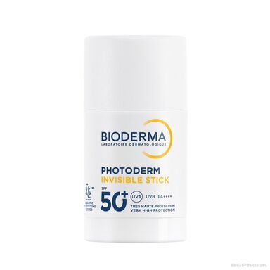 Биодерма ФОТОДЕРМ Невидим слънцезащитен стик за чувствителни зони SPF50+ 15 гр | Photoderm Bioderma