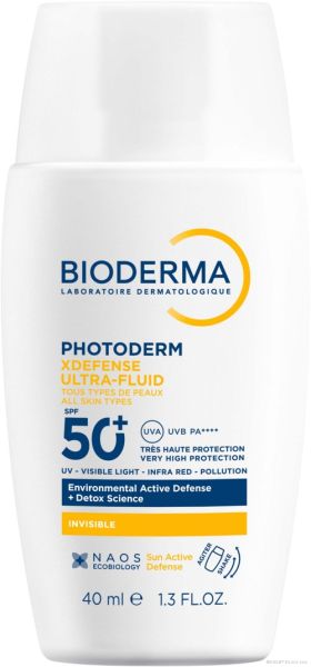 Биодерма ФОТОДЕРМ Промо пакет XDefense ултрафлуид + Невидим спрей за тяло SPF50+  | Photoderm Bioderma