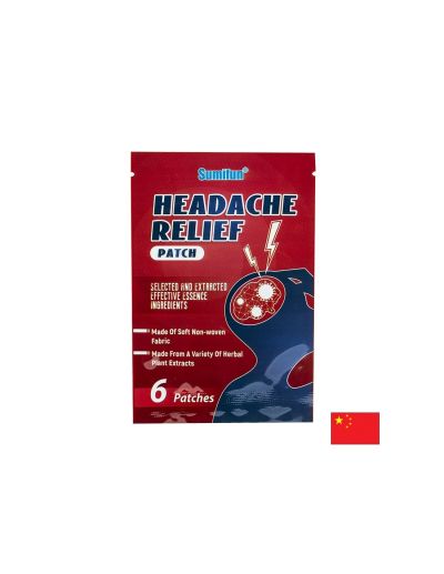 Пластири при главоболие х 6 броя HUAINAN HALL