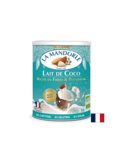 Кокосово мляко на прах БИО х 400 гр La Mandorle | Coconut Milk