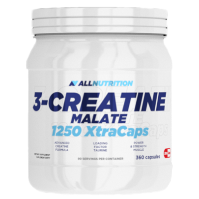 КРЕАТИН - 3-креатин малат х 180 капсули | Allnutrition 3-Creatine Malate