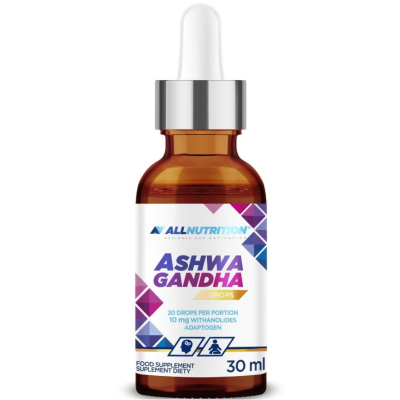 Ашваганда течен екстракт на капки х 30 мл AllNutrition | Ashwagandha Drops