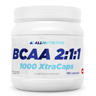 БЦАА Верижно-разклонени аминокиселини 1000 мг х 180 капсули Allnutrition | BCAA 2:1:1 1001