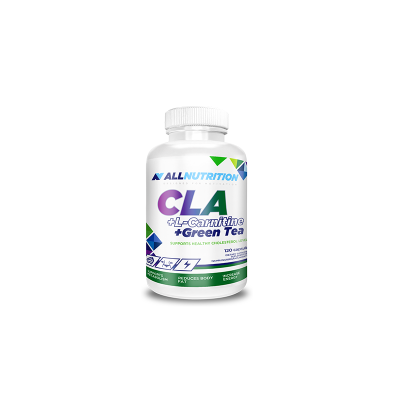 Липотропен Фет Бърнър х 120 капсули Allnutrition | CLA + L-Carnitine + Green Tea