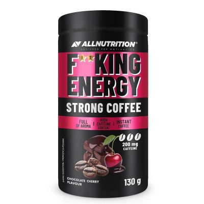 Инстантно кафе х 130 гр, различни вкусове Allnutrition | F**King Energy Strong Coffee