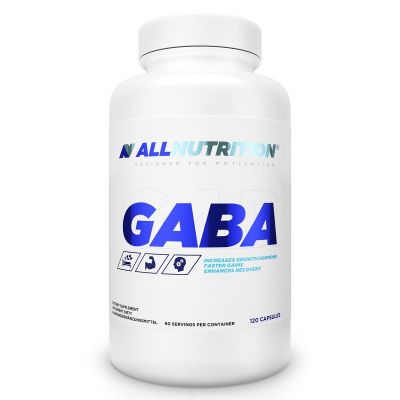 ГАБА ( Гама аминомаслена киселина, ГАМК ) х 120 капсули Allnutrition | GABA