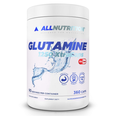 Л-Глутамин х 360 капсули Allnutrition | Glutamine 1250 XtraCaps
