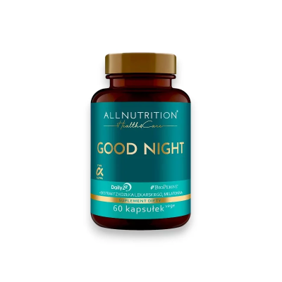 Формула за сън със зелен чай, валериана и мелатинин х 60 капсули AllNutrition | Good Night