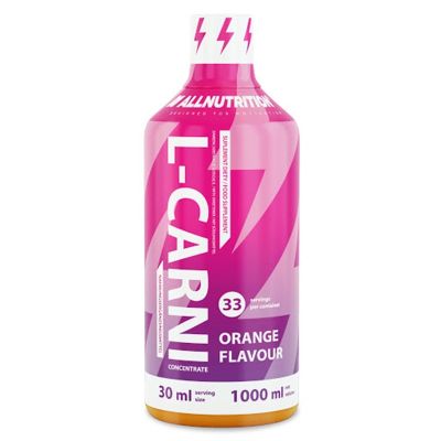 Течен Л-карнитин + зелен чай х  1000 ml Allnutrition | L-Carni Concentrate + Green Tea