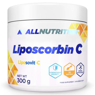 Липозомно Витамин Ц на прах 300 гр Allnutrition | Liposcorbin C