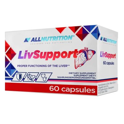 Livsupport Формула за черния дроб х 60 капсули Allnutrition