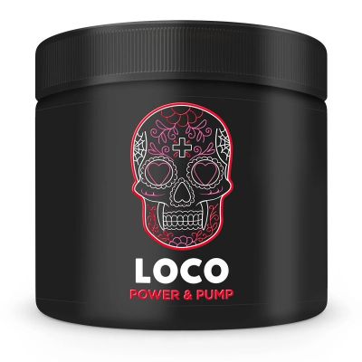 LOCO POWER & PUMP Азотен бустер + креатин на прах х 280 гр AllNutrition