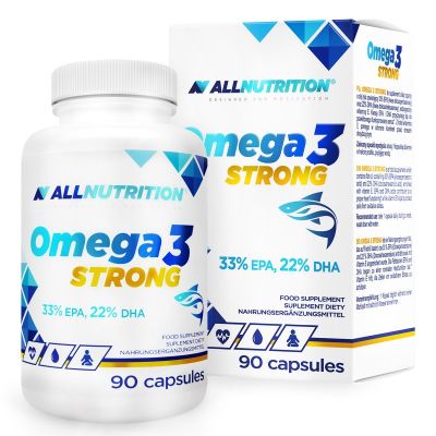 Омега 3 Усилена формула х 90 капсули Allnutrition | Omega 3 Strong