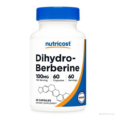 Дихидроберберин 100 мг х 60 капсули Nutricost | Dihydroberberine